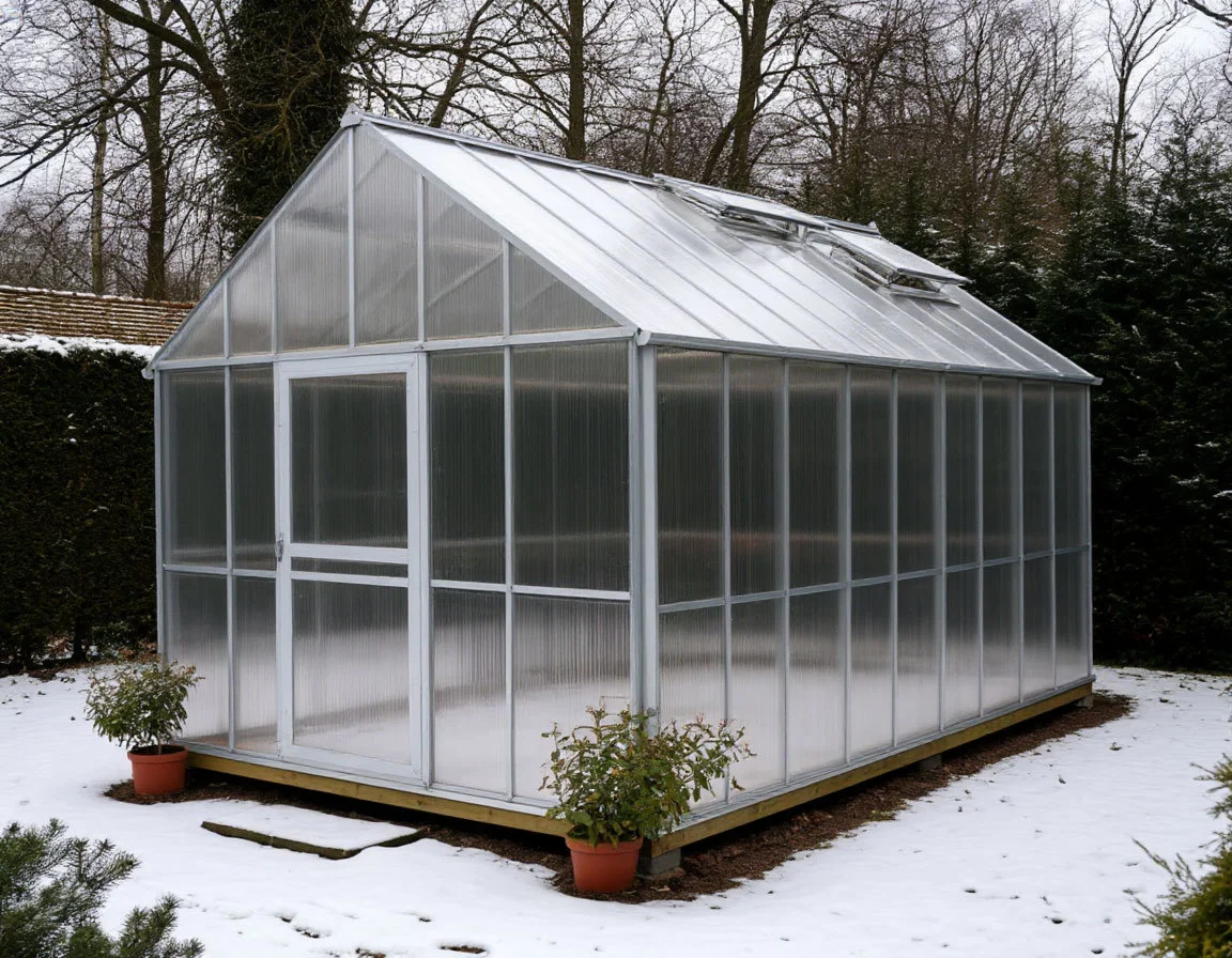 Как подготовить теплицу к зиме. Изображение создано с помощью ИИ. Как подготовить теплицу к зиме. Изображение создано с помощью ИИ.