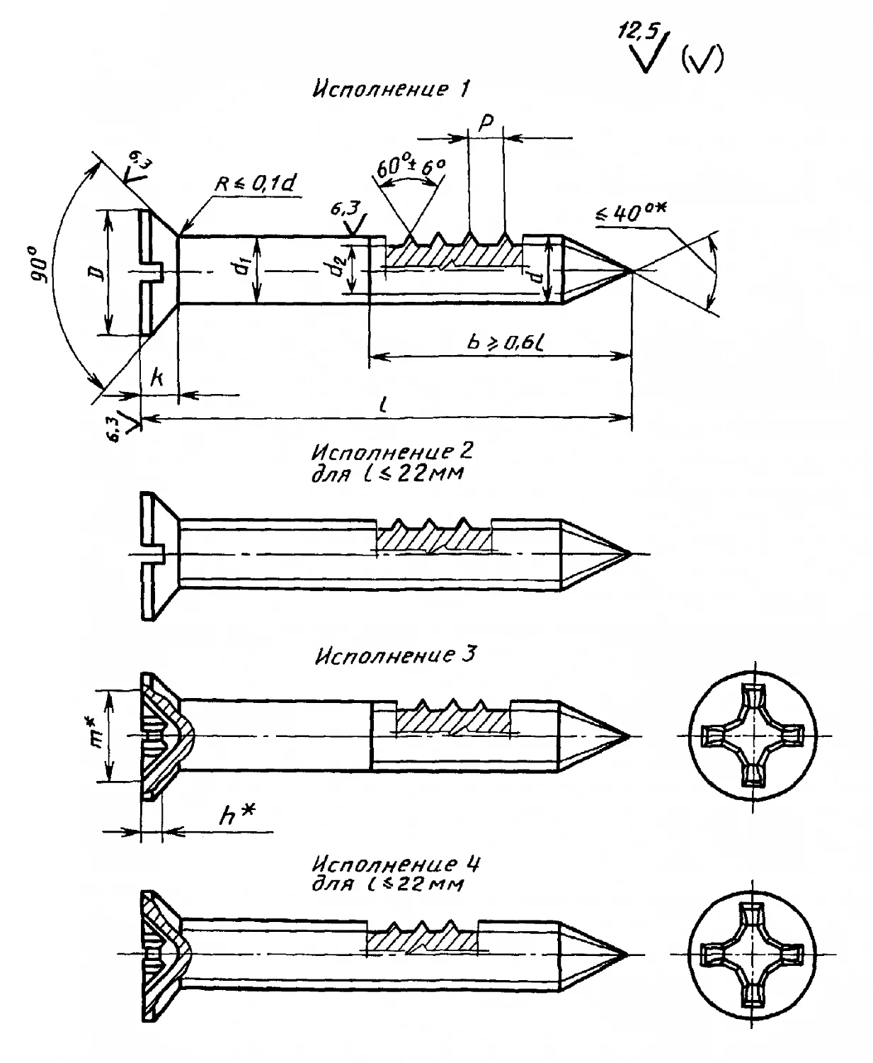 Чем отличается шуруп от самореза