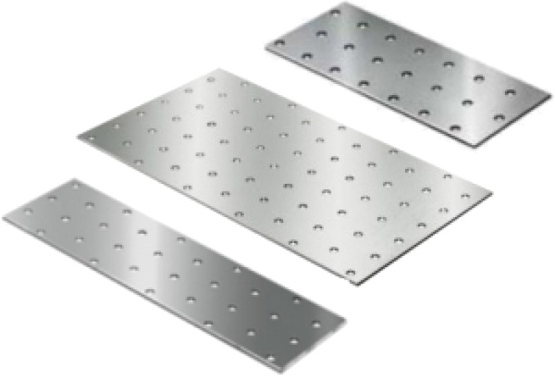 Пластина соединительная оцинкованная PS 40х240х2 мм