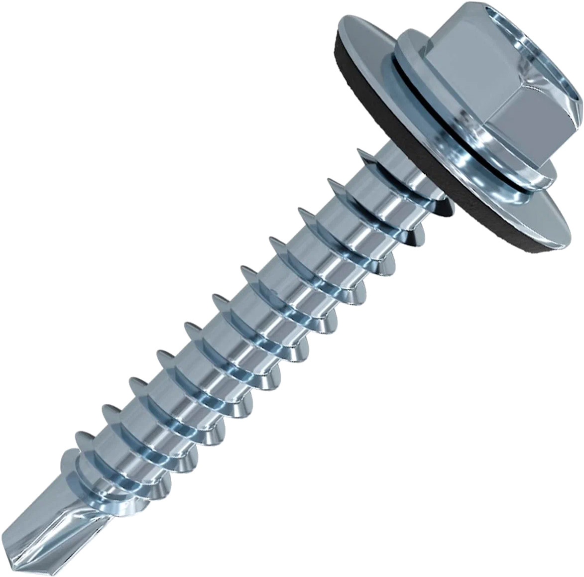 Саморез кровельный 4,8х70 мм оцинкованный