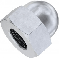 Гайка колпачковая DIN 1587 М10 оцинкованная